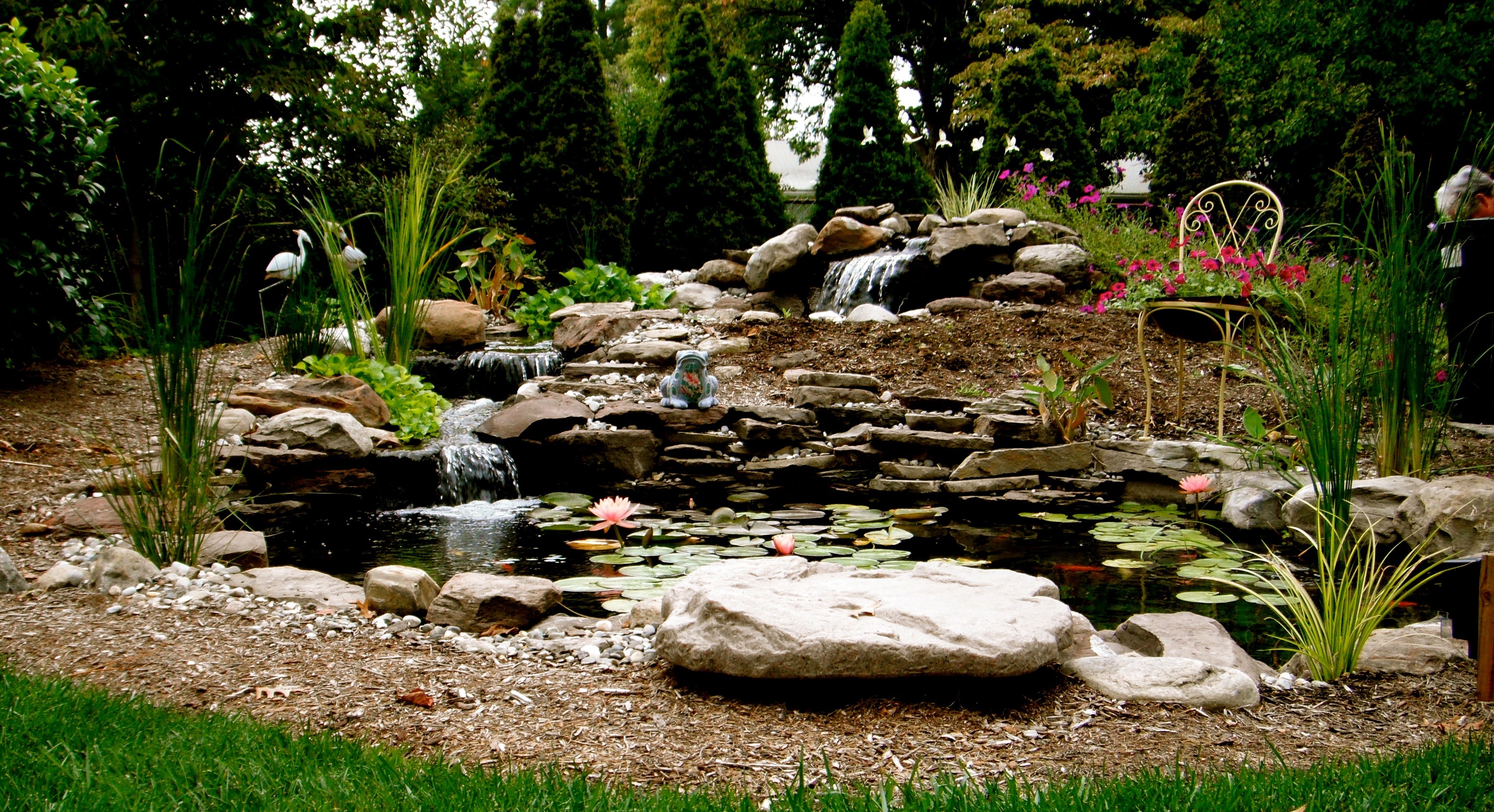 Landscape Features, Ponds, Concrete Milton, DE Big Boulder Pond Company