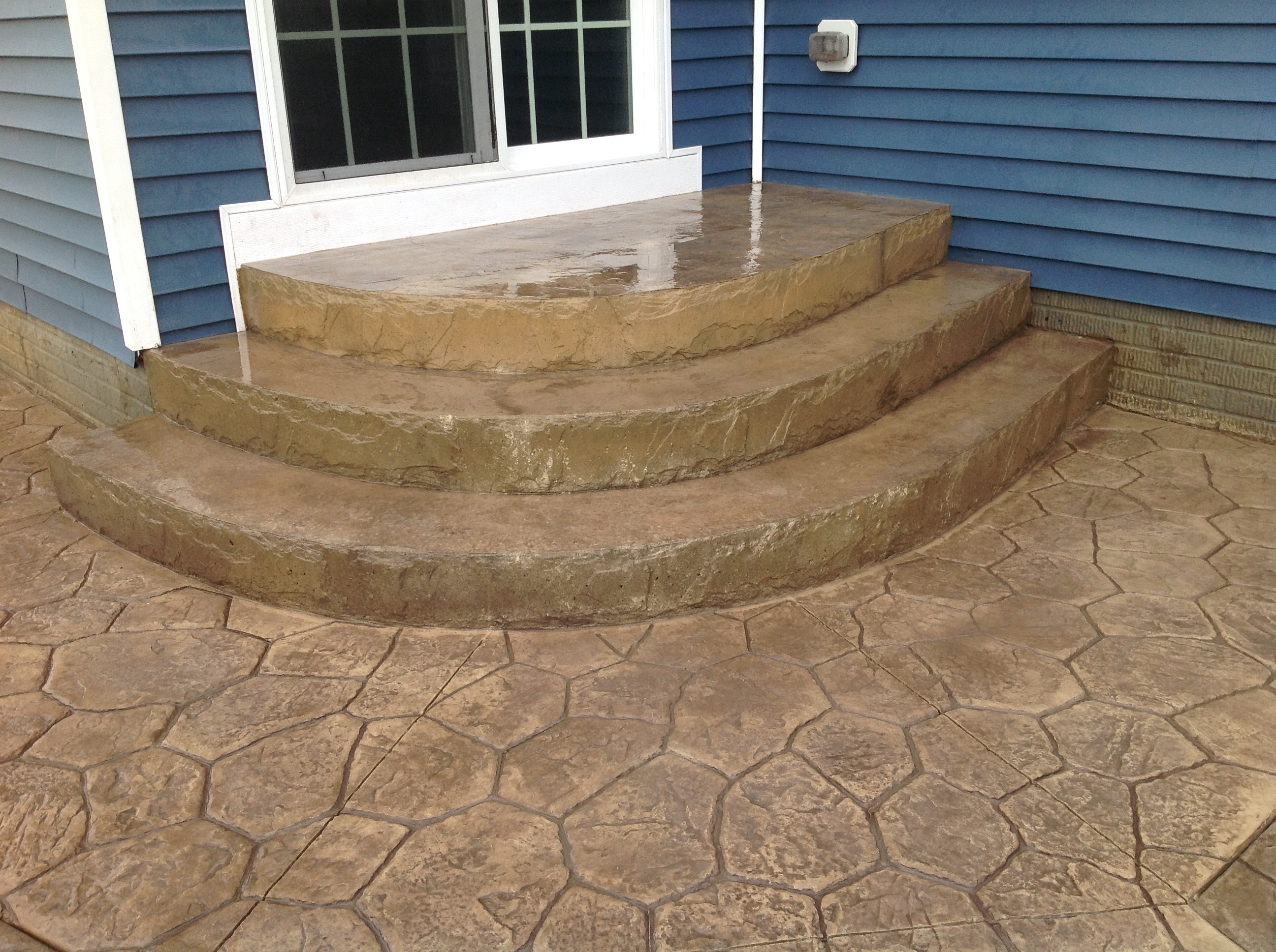 Stamped Concrete Milton De Milton De Big Boulder Pond Company